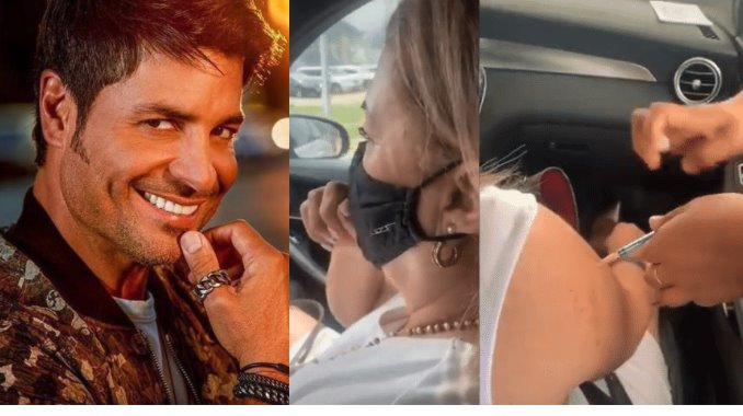 Engaña a su mamá con llevarla a ver a Chayanne para que se vacune contra Covid-19