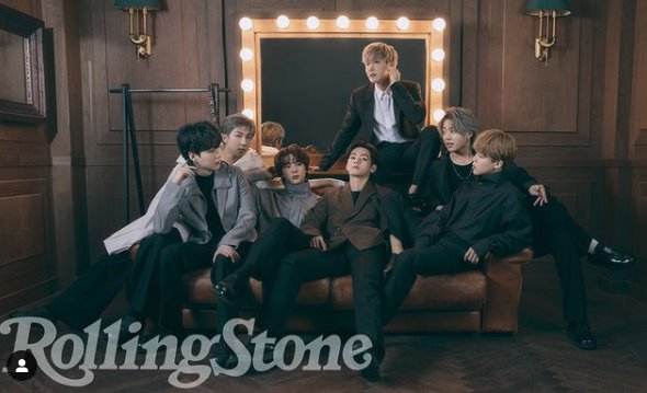 BTS sorprende con portada en Rolling Stone