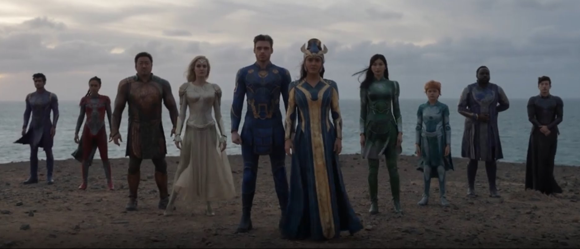 Marvel sorprende con tráiler de Eternals