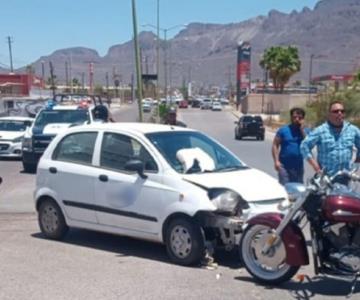 Choque en Guaymas manda a un hombre al hospital