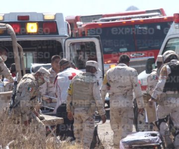 Aparatoso choque en carretera deja un civil muerto y militares heridos