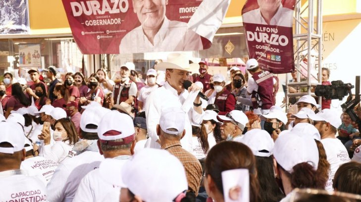 Alfonso Durazo visita su natal Bavispe