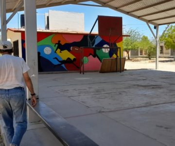 La escuela Ignacio Allende no ha sido vandalizada gracias a la labor de Eugenio