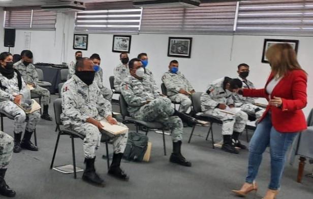 FGR Sonora imparte curso a elementos de la Guardia Nacional
