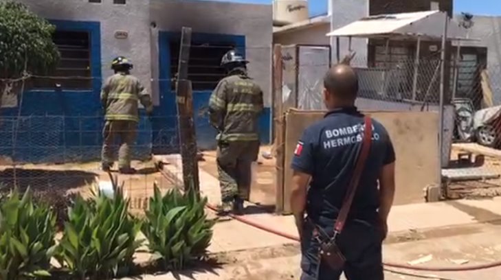 VIDEO | Incendio de una casa invadida provoca gran movilización