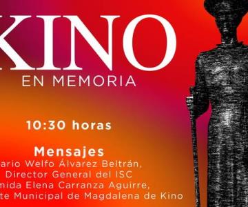 Con música, talleres y exposiciones, conmemorarán aniversario del descubrimiento de los restos del padre Kino