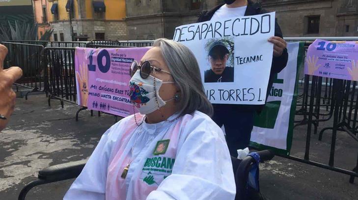 Madres de desaparecidos piden ver al presidente López Obrador