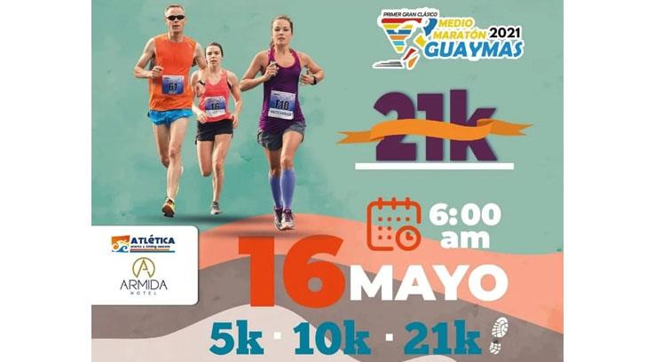 ¡Ya está todo listo para el Medio Maratón Guaymas 2021!