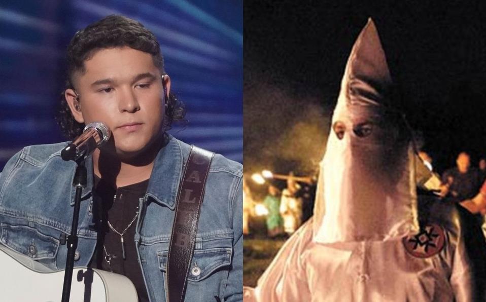 Concursante sale de American Idol por video vinculado al Ku Klux Klan