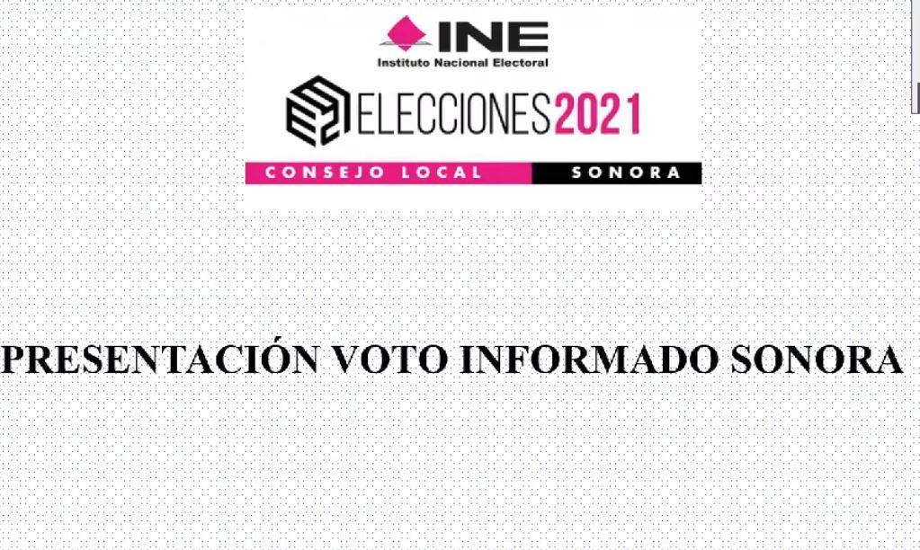 Presentan IEE e INE plataforma Voto informado