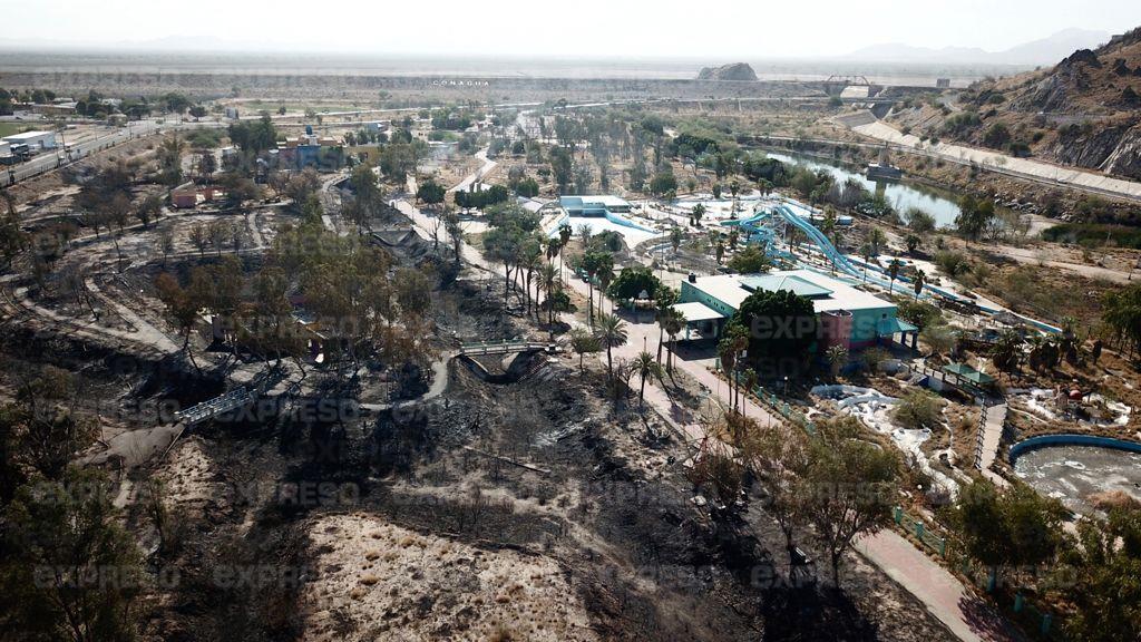 ¿Qué pasará con el parque La Sauceda después del incendio?