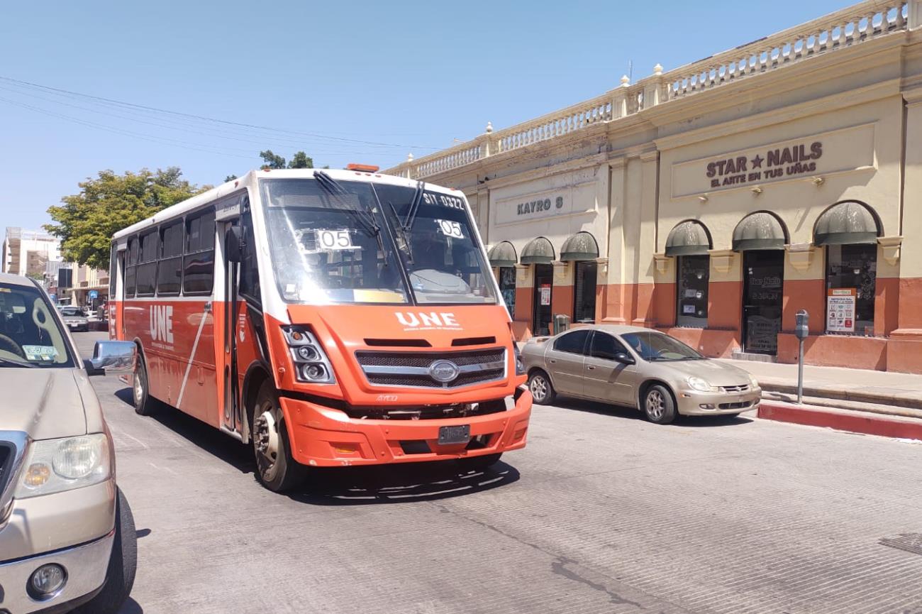 Cambiarán más de la mitad de las rutas de transporte público en Hermosillo