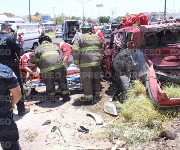 GALERÍA -  Imágenes fuertes del accidente ocurrido en Morelos y López Portillo