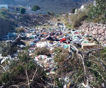 Un arroyo de basura aqueja a los vecinos de Ocotillo en Guaymas