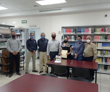 Unison continúa con donación de libros para Cereso y Conalep Caborca