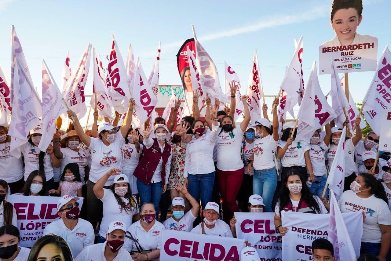 Estoy comprometida para seguir luchando por Hermosillo: Celida López