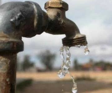 Colonias que no tendrán agua hoy en Hermosillo