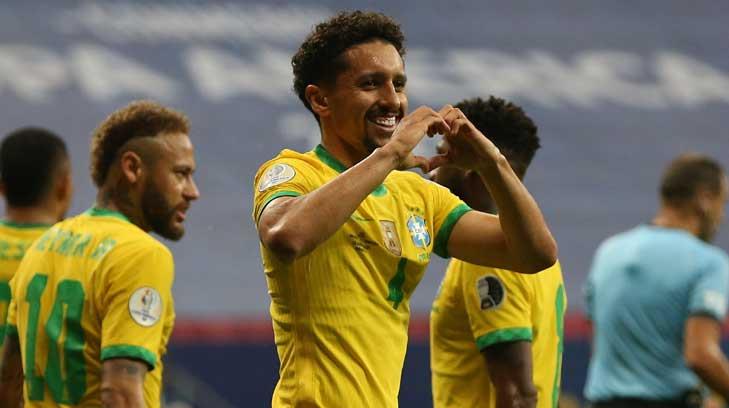 Brasil comienza pisando fuerte la defensa de su título continental