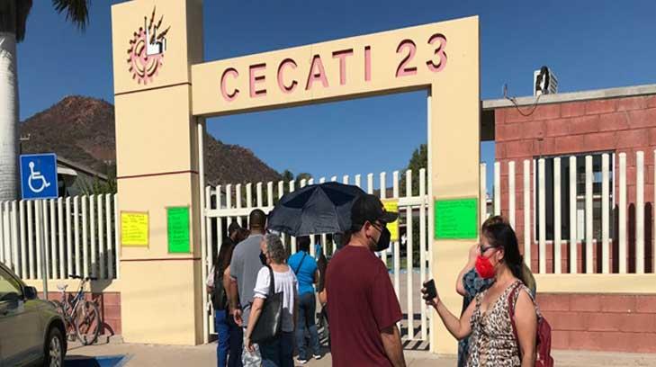 Se confunden y van a aplicarse la segunda dosis en Guaymas; hoy inicia para personas de 40-49