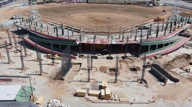 La transformación de los estadios Héctor Espino y Tomás Oroz Gaytán está por terminar