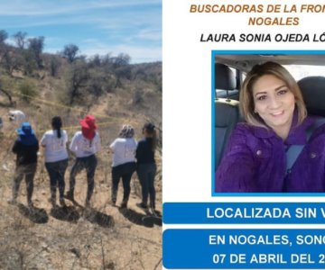 Identifican restos localizados en Nogales, eran de Laura, desaparecida hace más de 2 años
