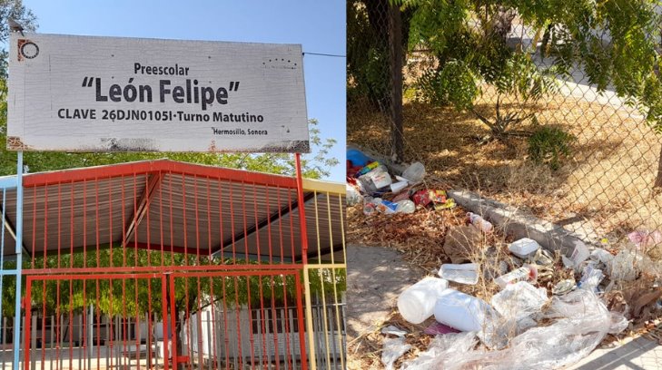 Reportan un Jardín de niños abandonado en Las Granjas