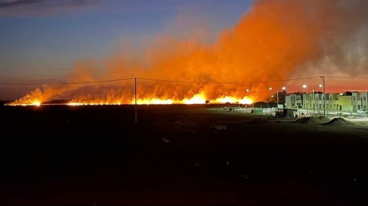Continúan la quema de gavillas; registran siete en Ciudad Obregón