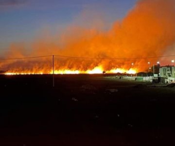 Continúan la quema de gavillas; registran siete en Ciudad Obregón