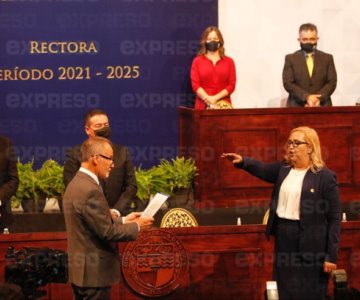 Rita Plancarte toma protesta como nueva rectora de la Universidad de Sonora