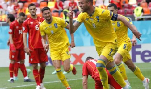 Ucrania saca los tres puntos ante Macedonia