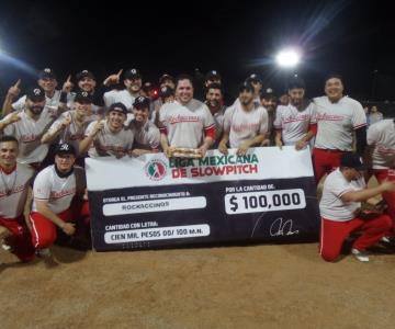 ¡Campeones! Rockaccinos se llevan la Liga Mexicana de Slowpitch