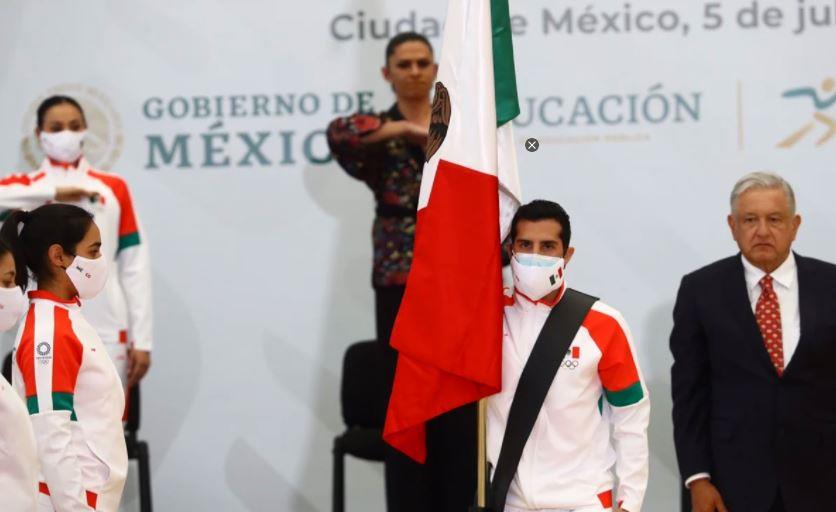 AMLO abandera a delegación mexicana que irá a Tokio 2020