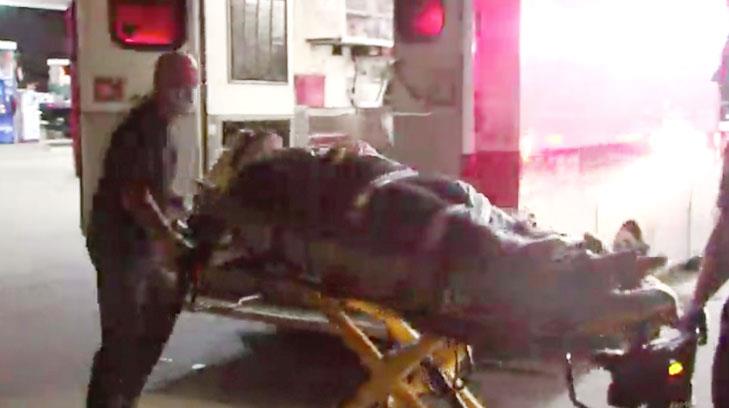 Roba ambulancia con paciente adentro, amenaza a socorrista e inicia persecución