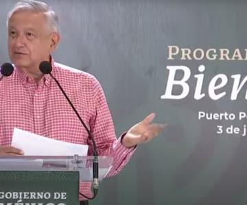 López Obrador desarrolla el evento Programas para el Bienestar desde Puerto Peñasco