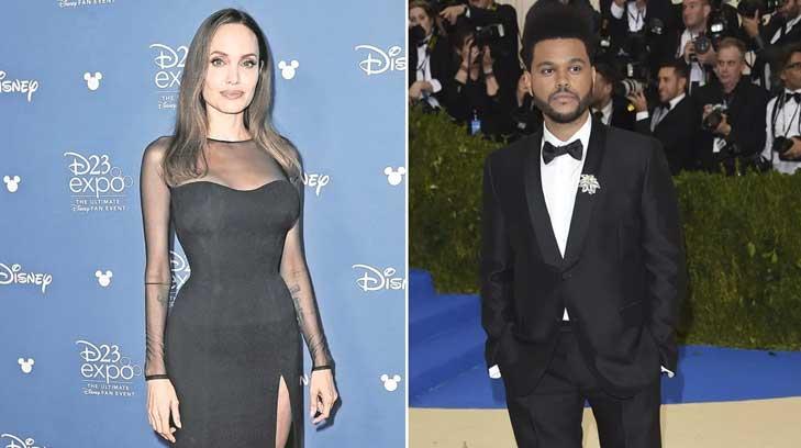 ¿Angelina Jolie y The Weeknd son pareja?