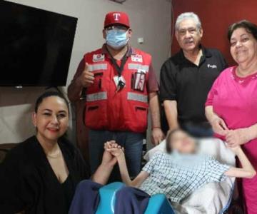 Cinthia Gracia valora Botón de Enlace para la salud de su hijo