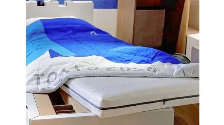 Así son las camas anti sexo que usarán los atletas en los Juegos Olímpicos