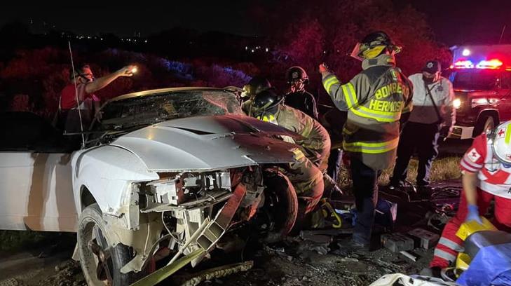 Choque frontal en carretera Navojoa-Etchojoa deja 8 lesionados