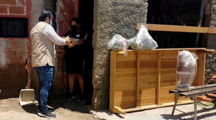 DIF Hermosillo entrega a despensas a damnificados por las lluvias