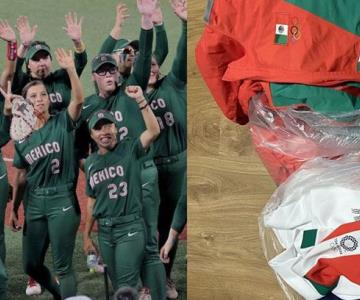 Acusan a Selección Mexicana de Sóftbol en Tokio de tirar sus uniformes a la basura