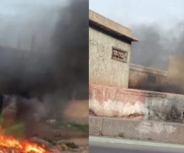Maleantes provocan incendio en basurero clandestino de Guaymas