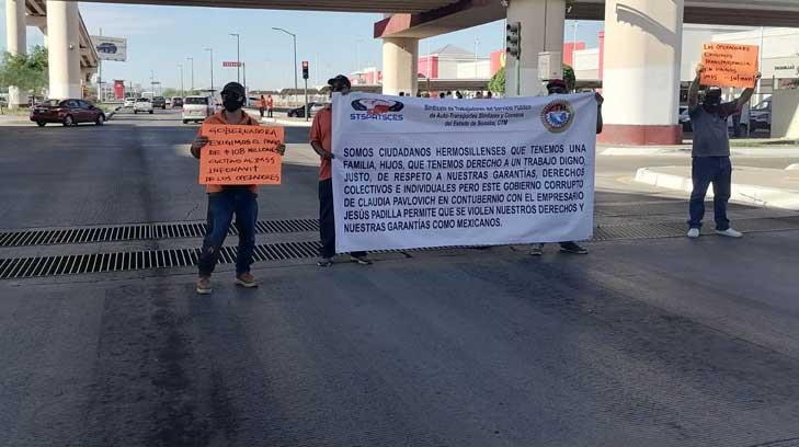 Transportistas advierten que seguirán bloqueando calles hasta que les hagan caso