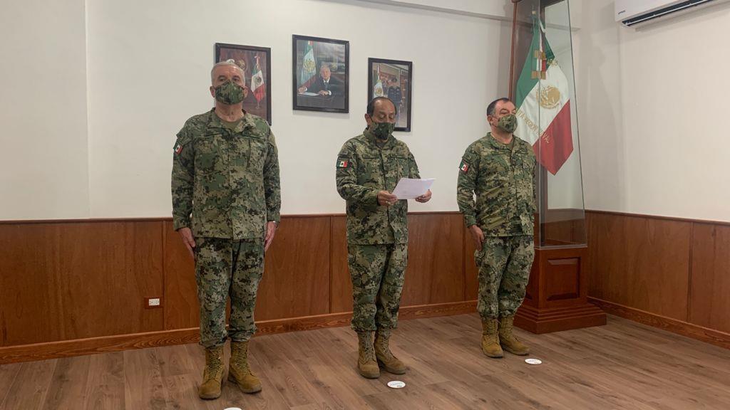 Realizan la entrega-recepción del Mando de Armas de la Cuarta Región Naval