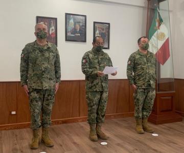 Realizan la entrega-recepción del Mando de Armas de la Cuarta Región Naval