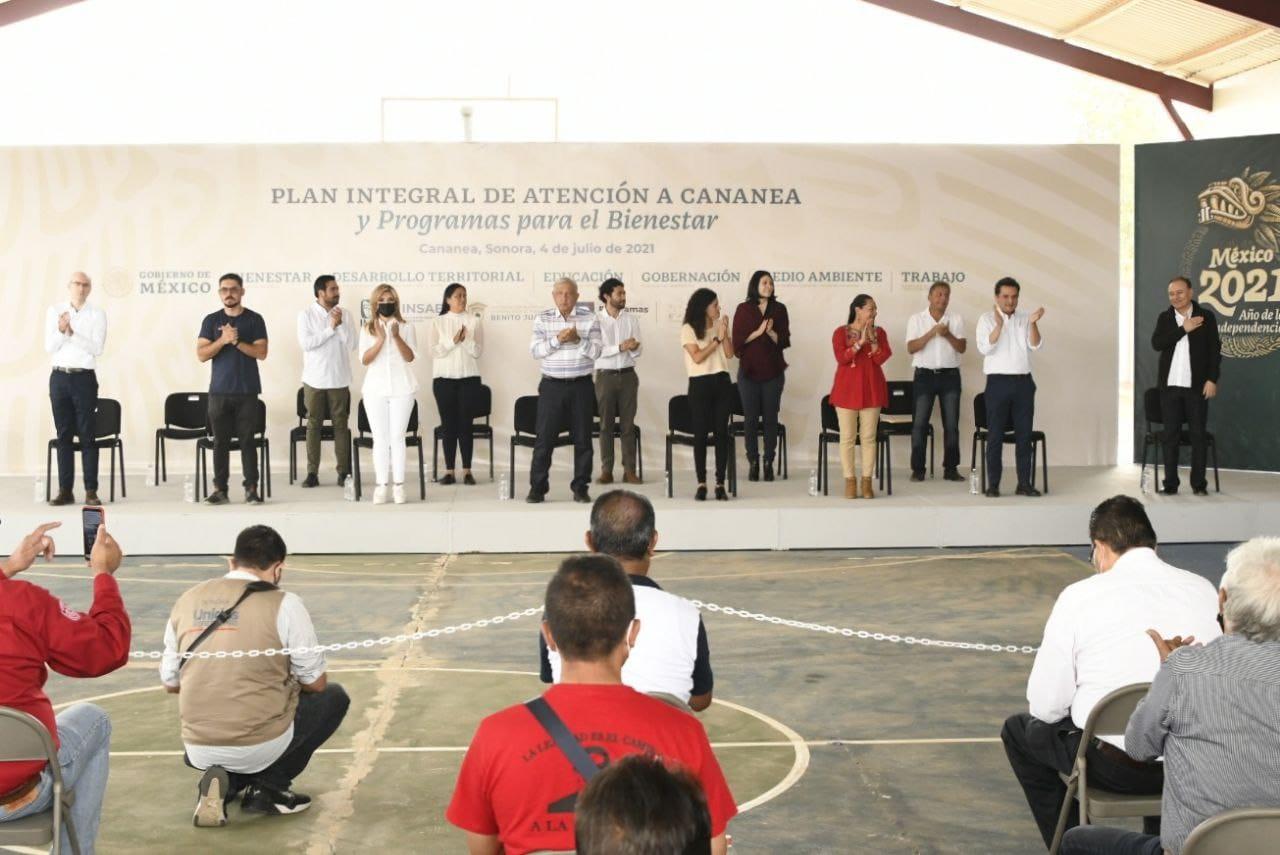 Durazo respalda Plan Integral de Atención a Cananea de López Obrador