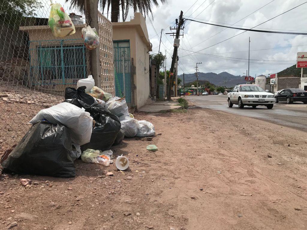 Amenaza el Covid a los recolectores de basura en Guaymas; suspenden el servicio