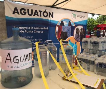 ¡Ahora por Punta Chueca! Hoy inicia el Aguatón para juntar agua por la comunidad
