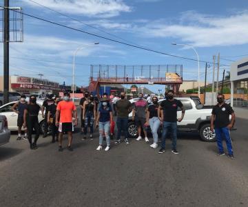Dueños de gimnasios se manifiestan en Guaymas por cierre de instalaciones
