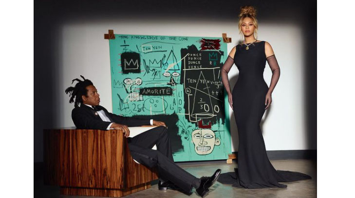 Beyoncé y Jay Z demuestran su amor para Tiffany