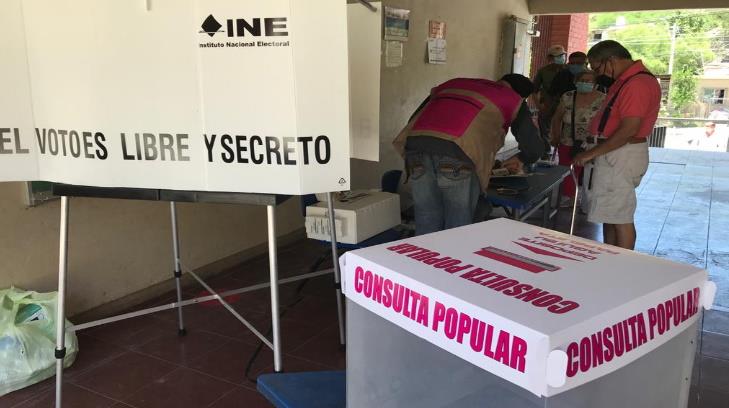 Se roban dinero de mesa de Consulta Popular en Guaymas